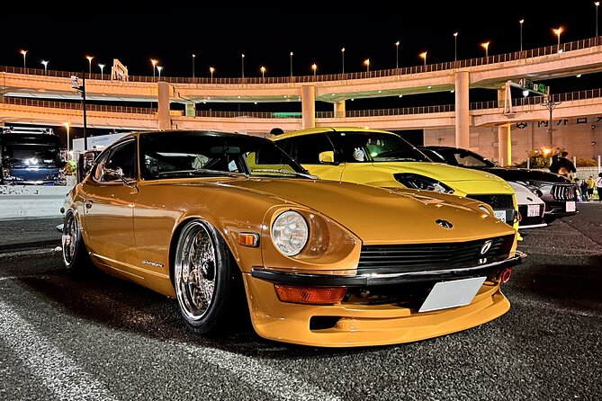 Tokyo: Daikoku JDM Car Meet & Night Car Culture Tour - From Shibuya to the Rainbow Bridge