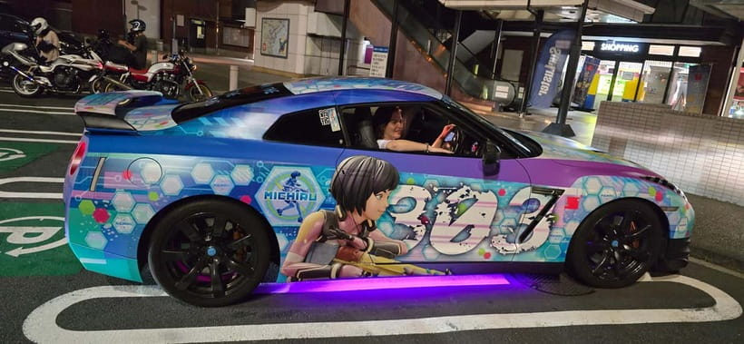 Tokyo:Daikoku JDM Street Culture Tour in wrapped 86 - Learning from Jeremy and 303Garage