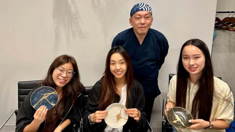 Tokyo: Discover the Art of Kintsugi in Ginza - The hands-on work is the main event