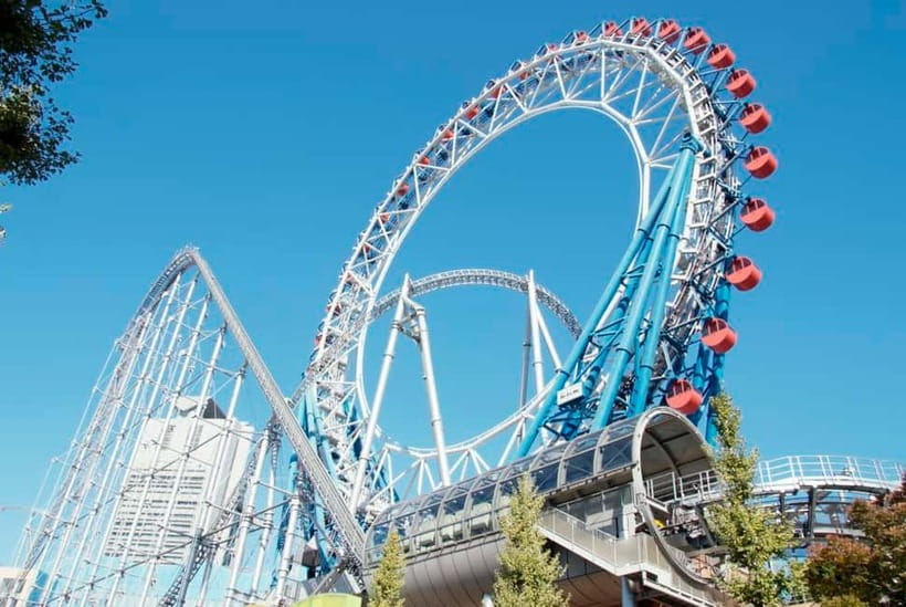 Tokyo Dome City Attractions 5-Ride Ticket - Tokyo thrills in the middle of the city