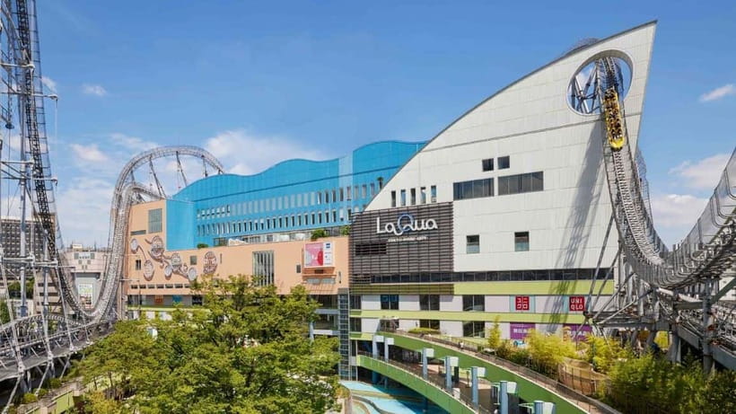 Tokyo Dome City Attractions 5-Ride Ticket - Thunder Dolphin delivers the biggest rush