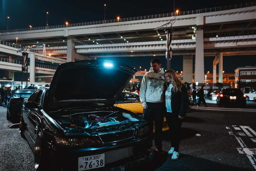 Tokyo Drift: Daikoku PA Supreme Car Experience 大黒PA - Arriving at Daikoku for two hours
