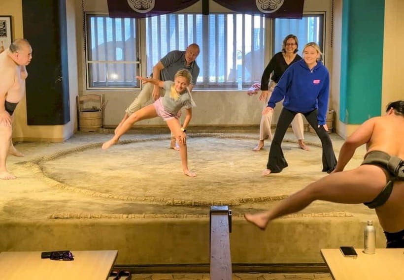 Tokyo: Family Sumo Workshop & Live Wrestling Show with Lunch - Value at $60 per person