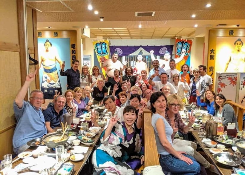Tokyo: Family Sumo Workshop & Live Wrestling Show with Lunch - The optional ring challenge