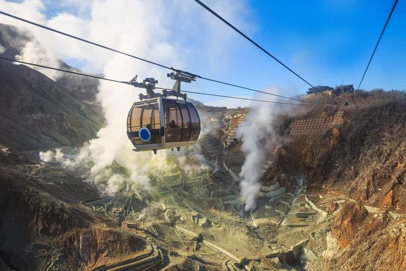 Tokyo: Hakone Fuji Day Tour w/ Cruise, Cable Car, Volcano - Key points at a glance