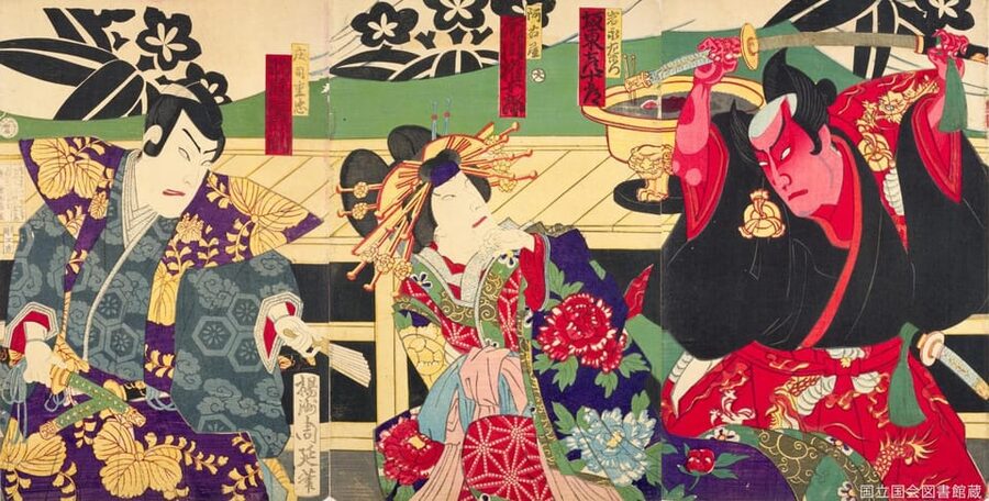 Tokyo: KABUKI Show at Kabukiza Theatre Admission Ticket - Drama, dance, music, and visual detail
