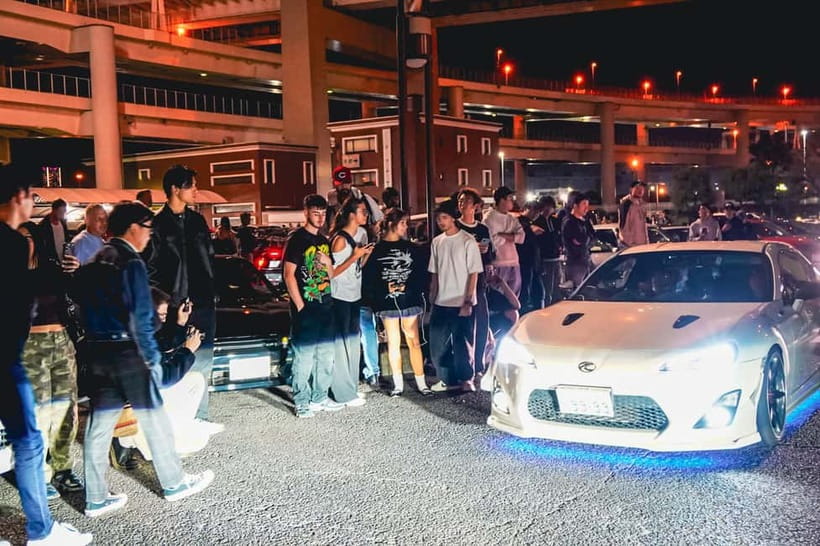 Tokyo: Legendary JDM CAR Daikoku Underground Meetup - APIT Shinonome is the practical stop for car fans