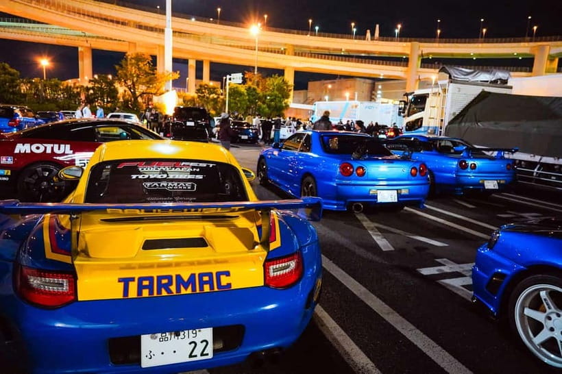 Tokyo: Legendary JDM CAR Daikoku Underground Meetup - How much value do you get for $82?