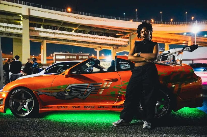 Tokyo: Legendary JDM CAR Daikoku Underground Meetup - The Tokyo night drive begins near Tokyo Station