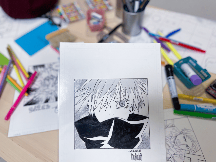Tokyo: Manga Drawing Workshop Guided by Pro Manga Artist - What you can draw and how much freedom you get