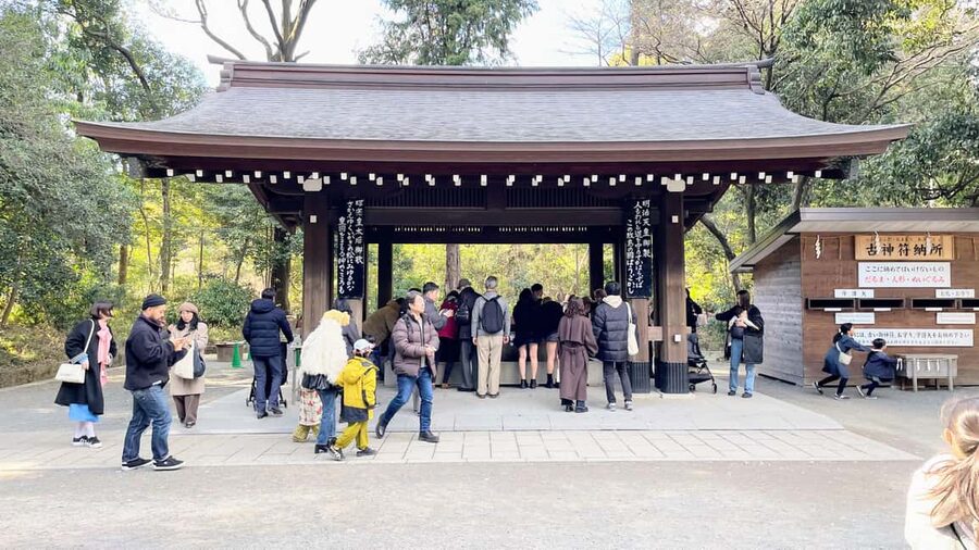 Tokyo: Meiji Jingu, Harajuku, Shibuya, and Shijuku Tour - Meiji Shrine: a forested pause in central Tokyo