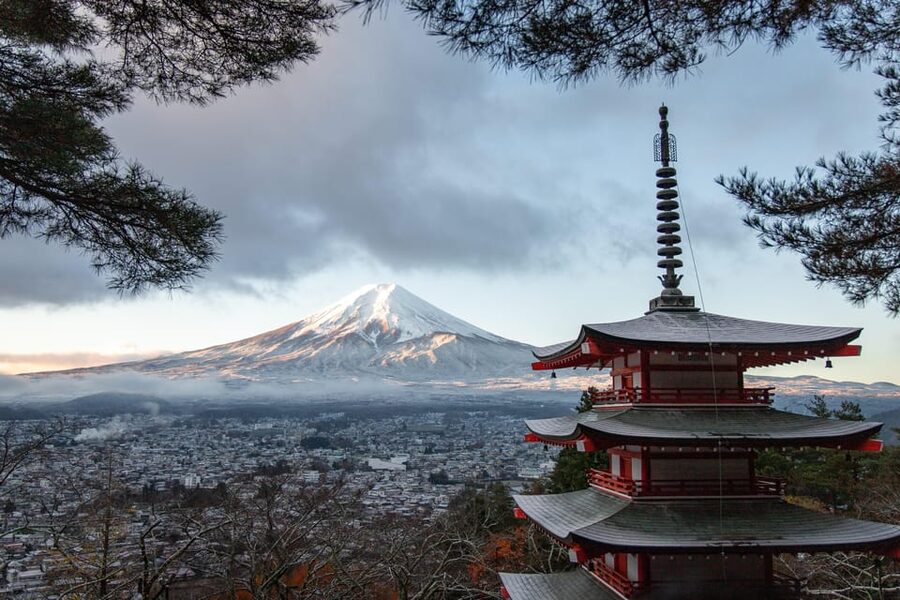 Tokyo: Mount Fuji & Hakone Private Tour with Guide - Chureito Pagoda, the classic Fuji photograph