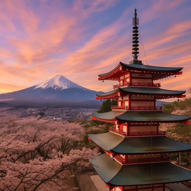 Tokyo: Mt. Fuji & Hakone Private Custom Tour English Driver - Reaching Chureito Pagoda and Arakurayama