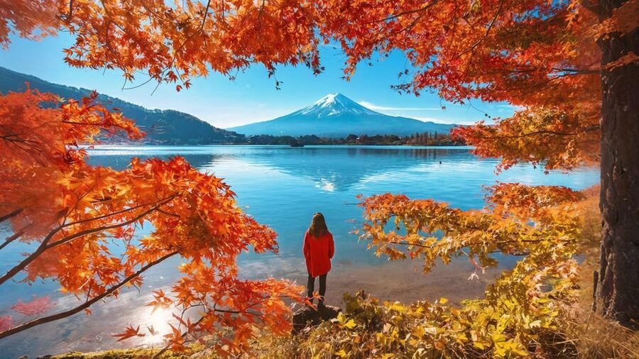 Tokyo: Mt Fuji Lake Kawaguchi & Yamanaka Hot Spring Day Tour - Kawaguchiko Station and the Lawson photo stop