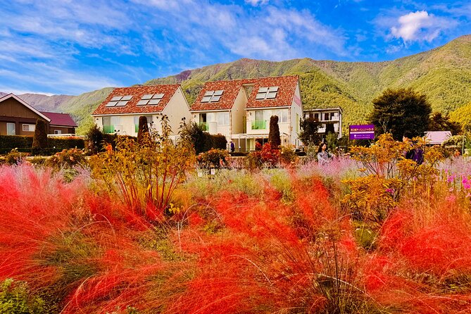 Tokyo: Mt.Fuji & Lake Kawaguchiko 1-Day Bus Tour w/Optional Lunch - Oishi Park for flowers and open Fuji views