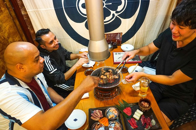 Tokyo Night Foodie Tour in Shinjuku - Seasonal Sushi, Wagyu Beef - Starting with sushi near Omoide Yokocho