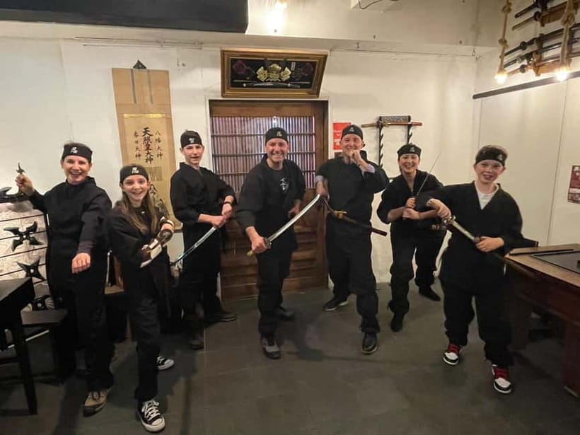 Tokyo: Ninja Experience Cafe Asakusa - What the $45 price gets you