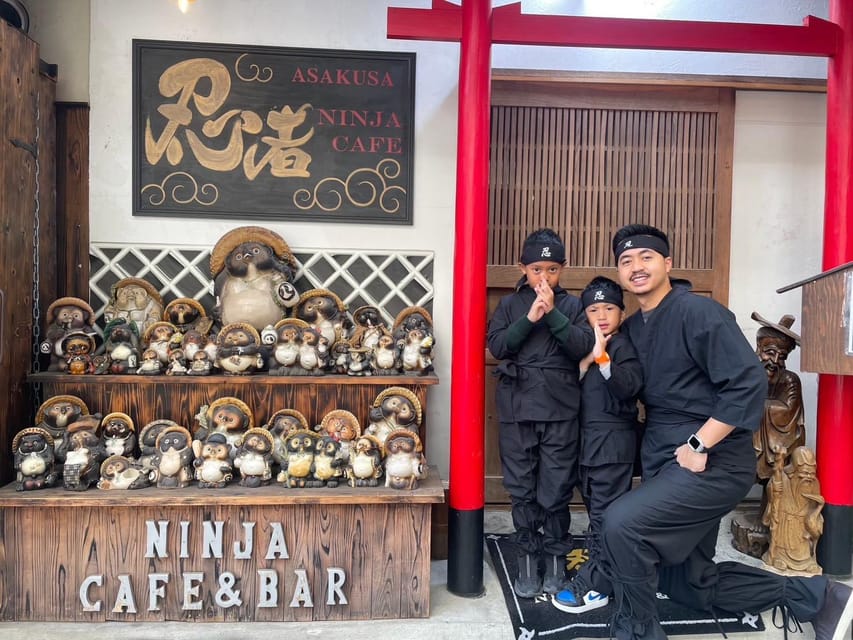 Tokyo: Ninja Experience Cafe Asakusa - Language, access, and comfort