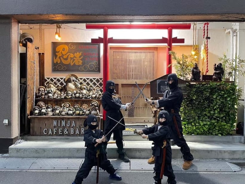 Tokyo: Ninja Experience Cafe Asakusa - Three weapons, three different kinds of fun