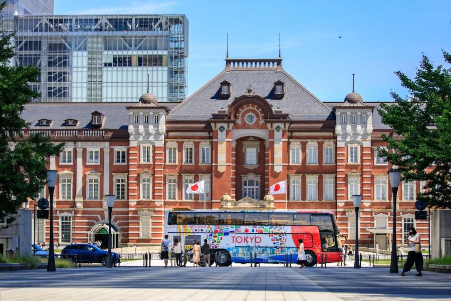 Tokyo: Open Top Panoramic Sightseeing Bus with Audio Guide - The meeting point near Tokyo Station
