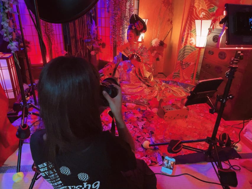 Tokyo: Private Makeover Photography Studio in Luxury Kimono - Timing, clothing, and physical limitations