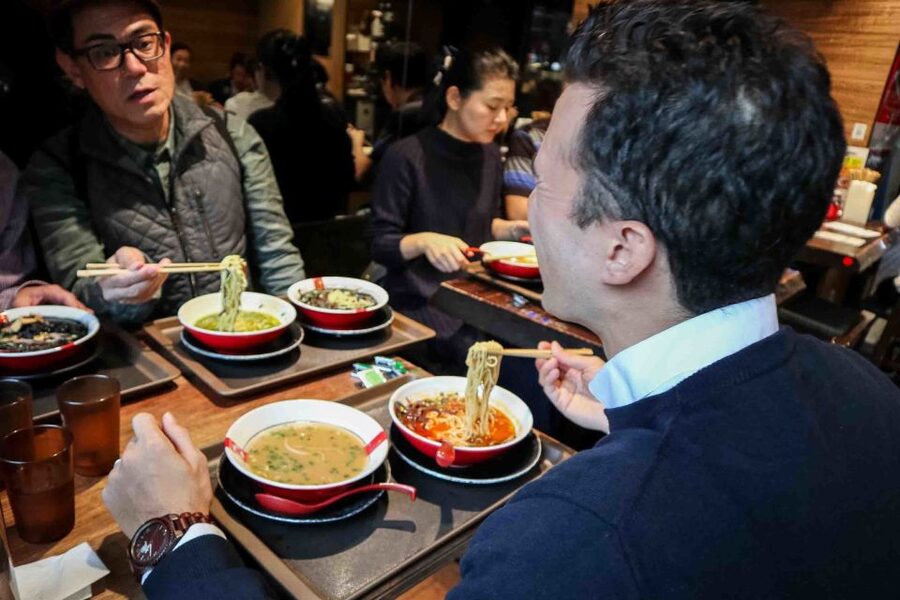 Tokyo: Ramen Tasting Tour with 6 Mini Bowls of Ramen - The Ueno route: Kyushu, dipping noodles, and modern Tokyo ramen