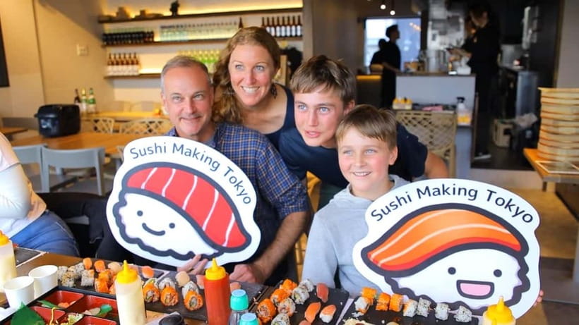 Tokyo: Roll and Authentic Sushi Making Class in Asakusa - Timing, language, and access