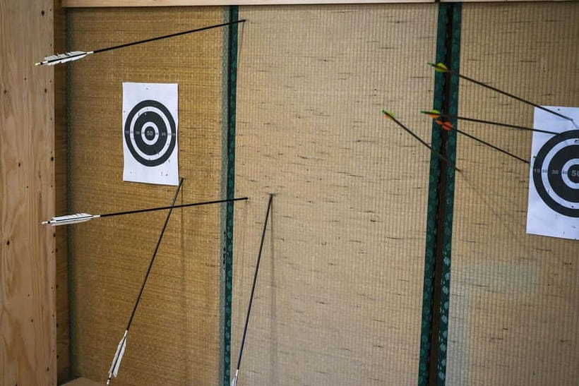 Tokyo Samurai Experience: Kyudo (Archery) and Swordsmanship - The opening game turns samurai history into play