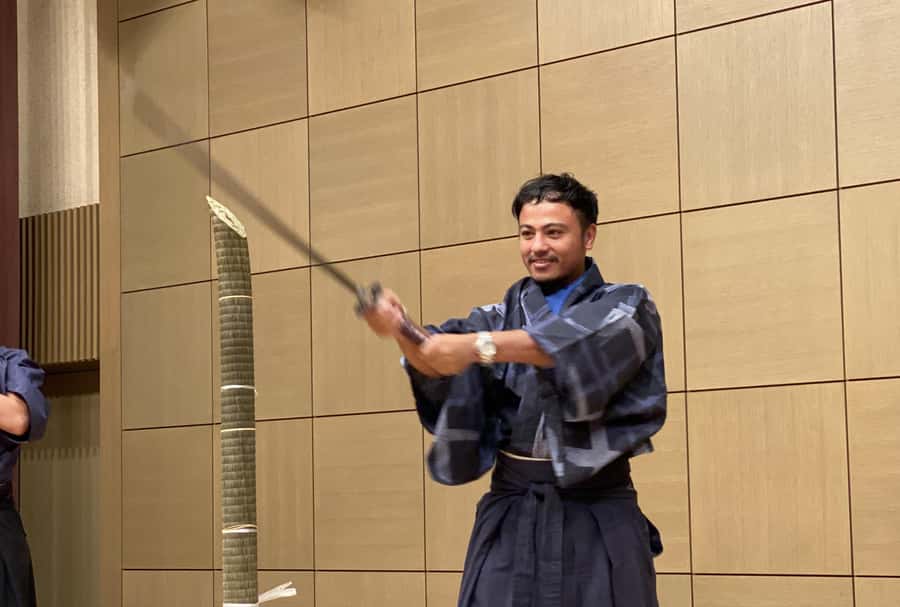 Tokyo: Samurai Experience with a real sword - Watching Shiden-ryu swordsmanship