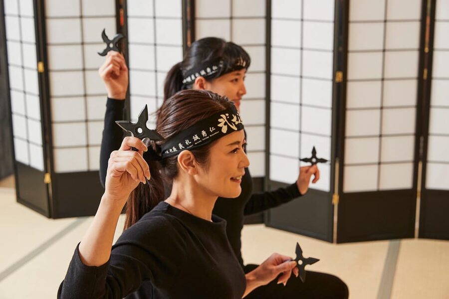 Tokyo: Samurai Ninja Museum Guided tour and Experience - Throwing shuriken, with a real activity at the end