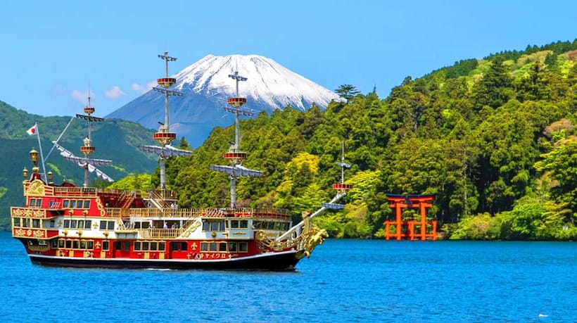 Tokyo:Sea of Mount Fuji, Hakone Ropeway, Ōwakudani, Enoshima - Owakudani and the black egg tradition