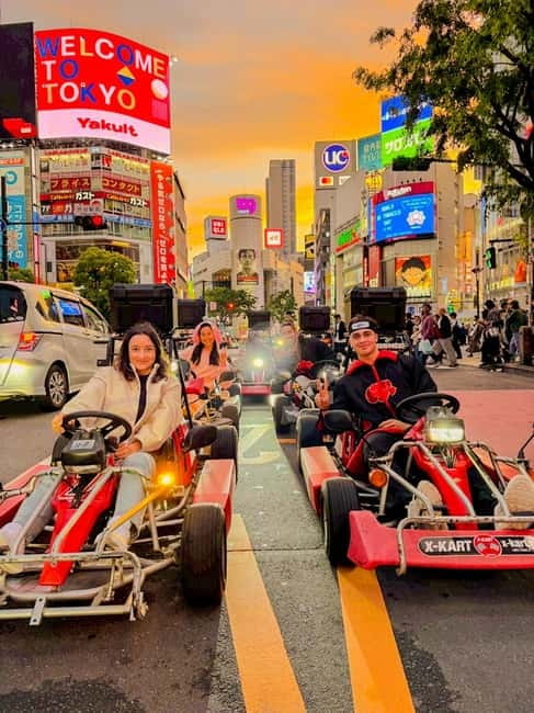 Tokyo: Shibuya and Shinjuku Streets Guided Go-Karting Tour - Key points before you book
