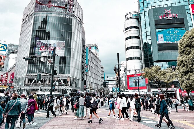 Tokyo: Shibuya Crossing & Hidden Streets Walking Tour - The Myth of Tomorrow, a serious pause near the station
