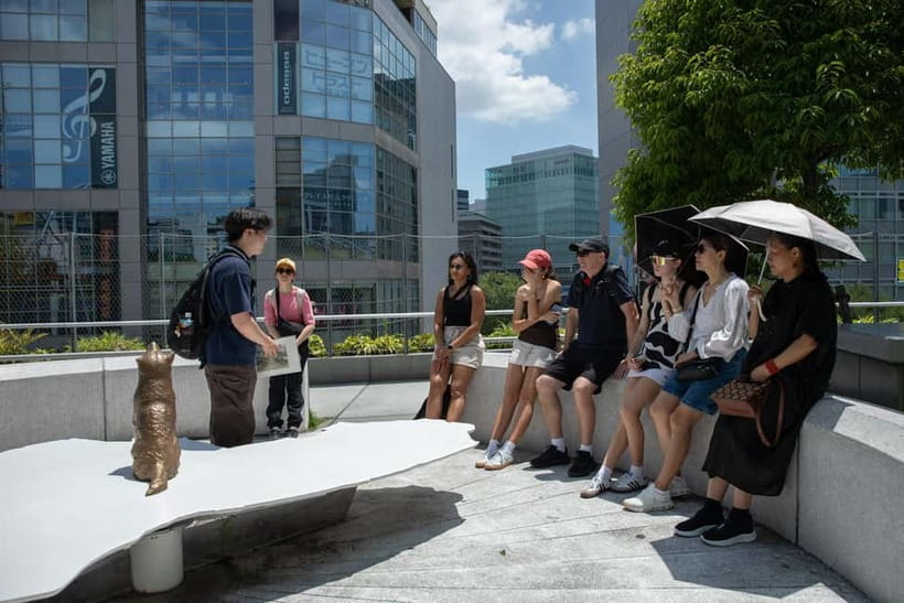 Tokyo: Shibuya Crossing & Hidden Streets Walking Tour - Hachiko Statue, a fitting finish
