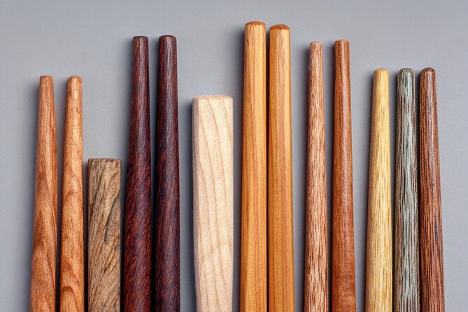 Tokyo Shinjuku Chopsticks Making Class - From rough sticks to a Japanese souvenir