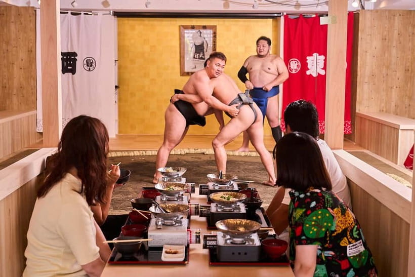 Tokyo Sumo Experience: Chanko & Mochi with a Former Pro - Mochi pounding is the most approachable activity