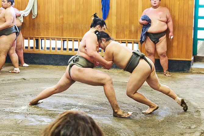 Tokyo: Sumo Morning Practice Viewing Tour at a Real Stable - The guide’s introduction to sumo