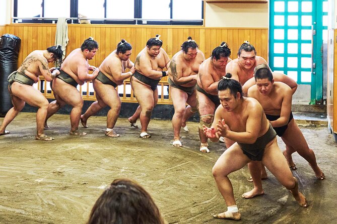 Tokyo: Sumo Morning Practice Viewing Tour at a Real Stable - Speaking with the wrestlers after practice
