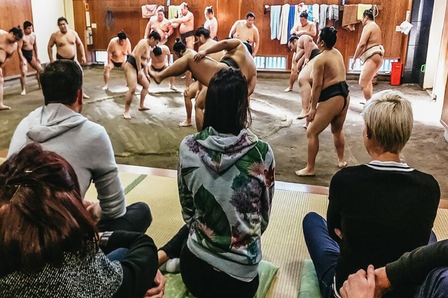Tokyo: Sumo Morning Training Visit - What happens during the morning practice