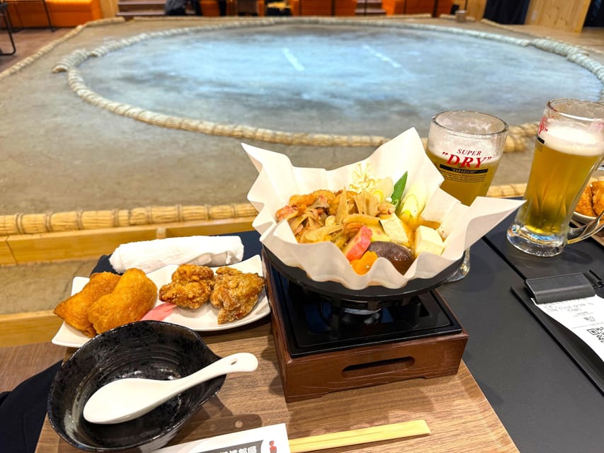 Tokyo: Sumo Show Experience with Chicken Hot Pot and a Photo - What the two-hour schedule feels like