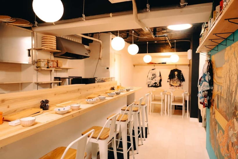 Tokyo: Sushi Making Class in a Happi Coat near a Famous Spot - The meal you make at the end