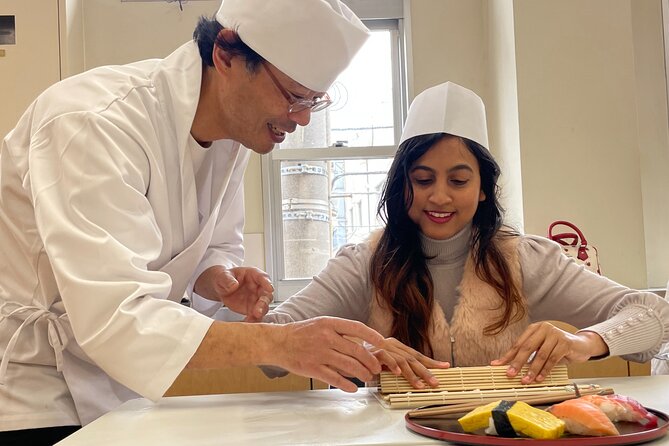Tokyo Sushi Making Class in Tsukiji with Professional Chef - Your handmade sushi becomes lunch