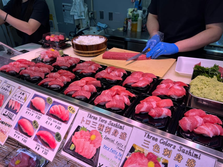 Tokyo: Tsukiji Fish Market Guided Walking Tour - Meeting your guide at Tsukiji Station