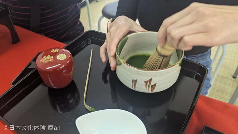 Tokyo: Two Types of Japanese Sweets Making and Tea Ceremony - The experience in a simple timeline