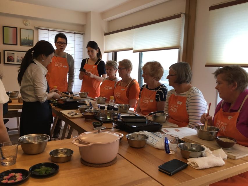 Tokyo: Wagyu and 7 Japanese Dishes Cooking Class - The meal at the end is part of the lesson