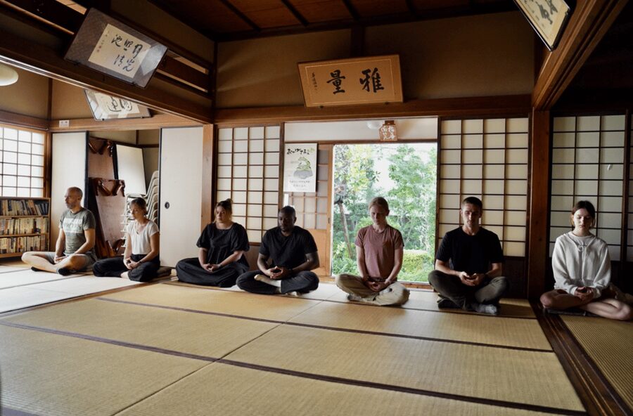 Tokyo: Zen Meditation at a Private Temple with a Monk - Talking With Monk Namiki-san