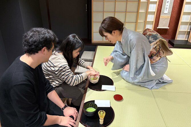 Traditional Tea Ceremony with Matcha and Sweets in Kyoto - Entering Kyoto’s Gion district for a one-hour tea lesson
