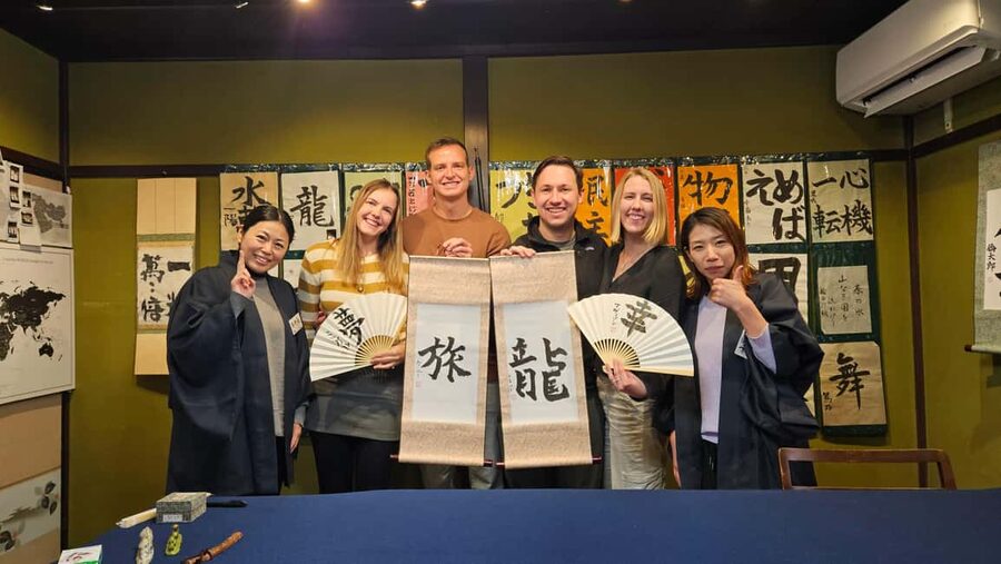 Try Mindful Calligraphy Near Kanazawa's Ninja Temple - Is $44 a fair price?