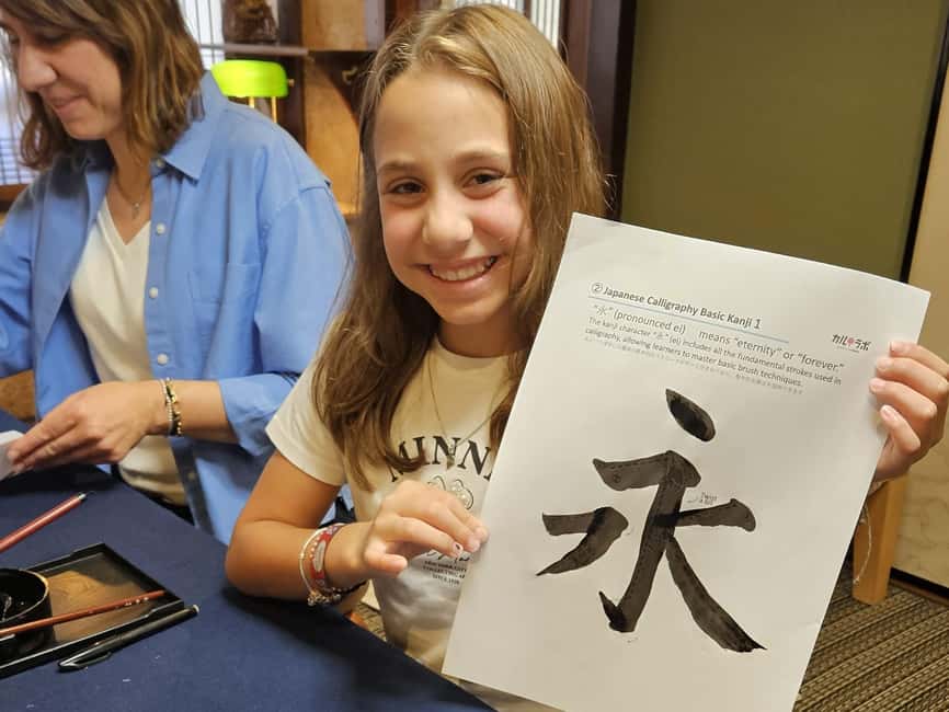 Try Mindful Calligraphy Near Kanazawa's Ninja Temple - Who will enjoy this most