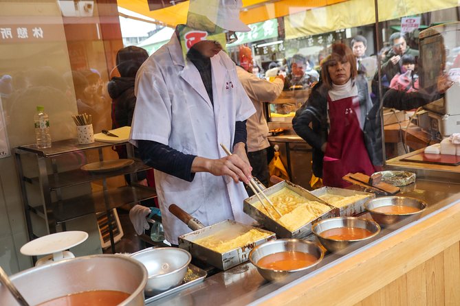 Tsukiji Fish Market Small-Group Food Walking Tour - A city view toward Tokyo Bay